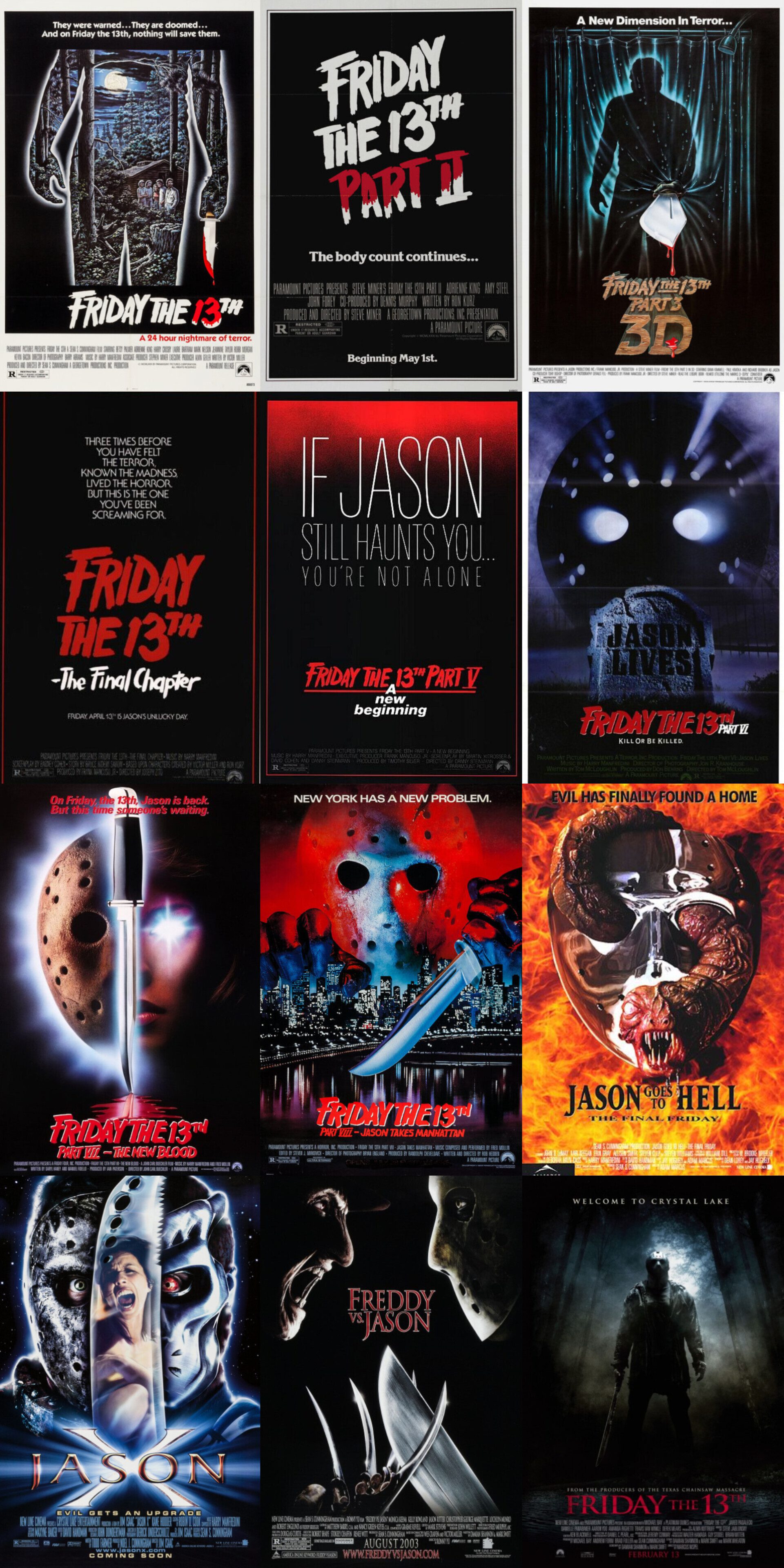 Ranking the ‘Friday the 13th’ Franchise: All 12 Jason Voorhees films