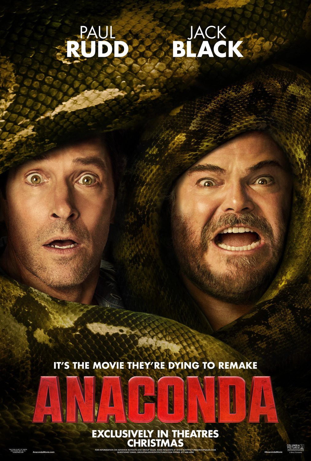 This is a poster for the movie "Anaconda."